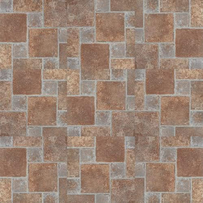 Tivoli Self Adhesive Vinyl Floor Tiles, 45 Tiles - 12" x 12", Medium Oak Plank-Look - Peel & Stick, DIY Flooring for Kitchen, Dining Room, Bedrooms, Basements & Bathrooms by Achim Home Decor